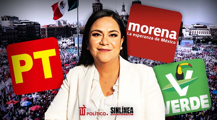 Ariadna Montiel reafirma unidad en coalición Morena-PVEM-PT