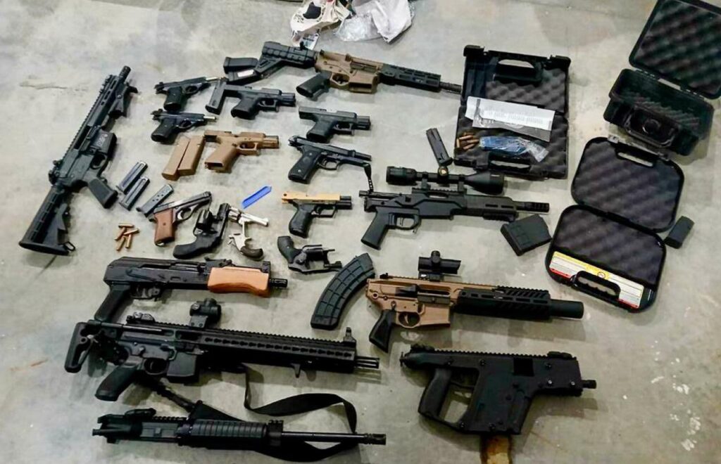 Armas decomiso EU