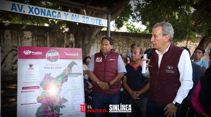Ayuntamiento de Puebla rehabilita bulevar Xonaca