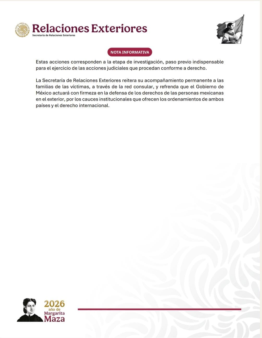 Mexico demanda penalmente a ICE