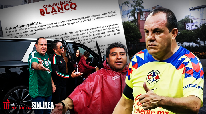 Cuauhtémoc Blanco acusa agresión a su familia durante bloqueo rumbo al Estadio CDMX