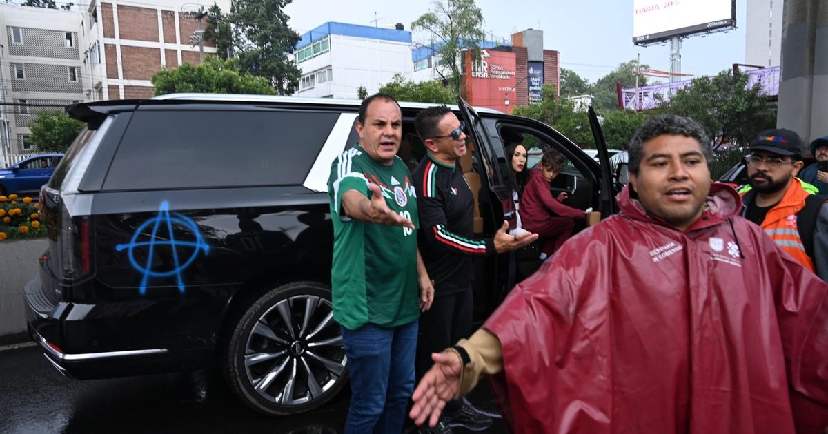 Cuauhtémoc Blanco acusa agresión a su familia durante bloqueo rumbo al Estadio CDMX