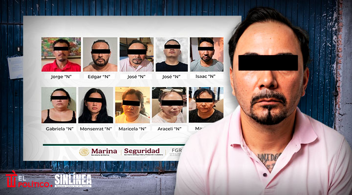 Detienen a El M4 y otros 9 miembros del CJNG; operaban en Nayarit, Tlaxcala y Puebla