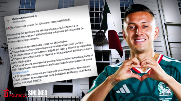 Embajada de México en UK pide disfrutar del juego con respeto