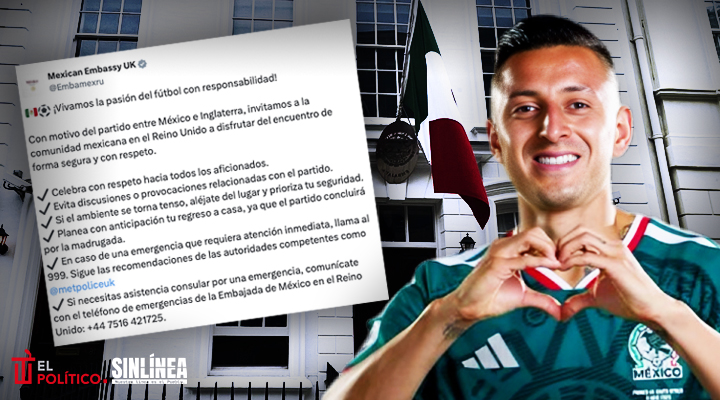 Embajada de México en UK pide disfrutar del juego con respeto