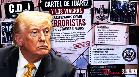 EU declara organizaciones terroristas al Cartel de Juárez y Los Viagras