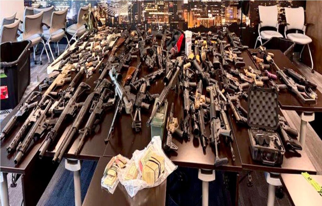 EU decomiso de armas