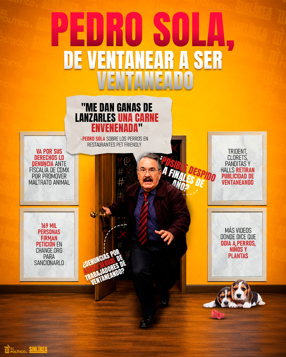 Infografía la caída de Pedro Sola 