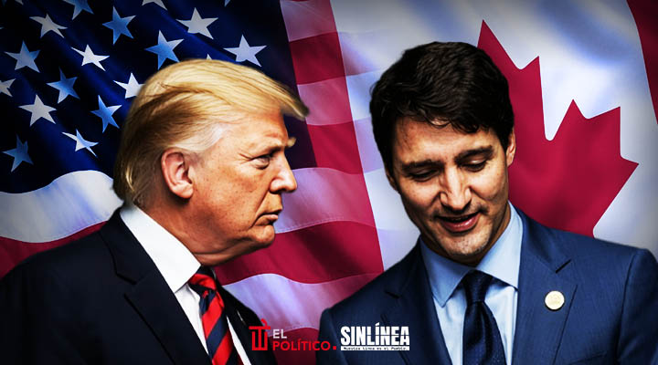 Las amenazas de Trump a Justin Trudeau sobre Canadá
