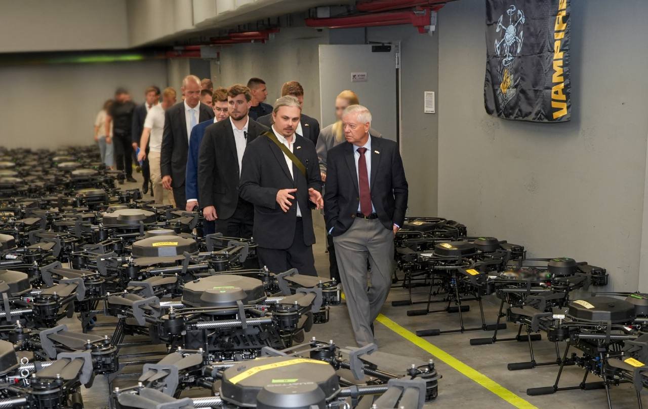 Lindsey Graham visita Ucrania