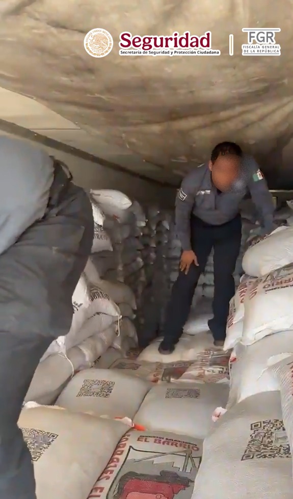 Golpe al narcotráfico: aseguran más de 3 toneladas de metanfetamina en Sonora