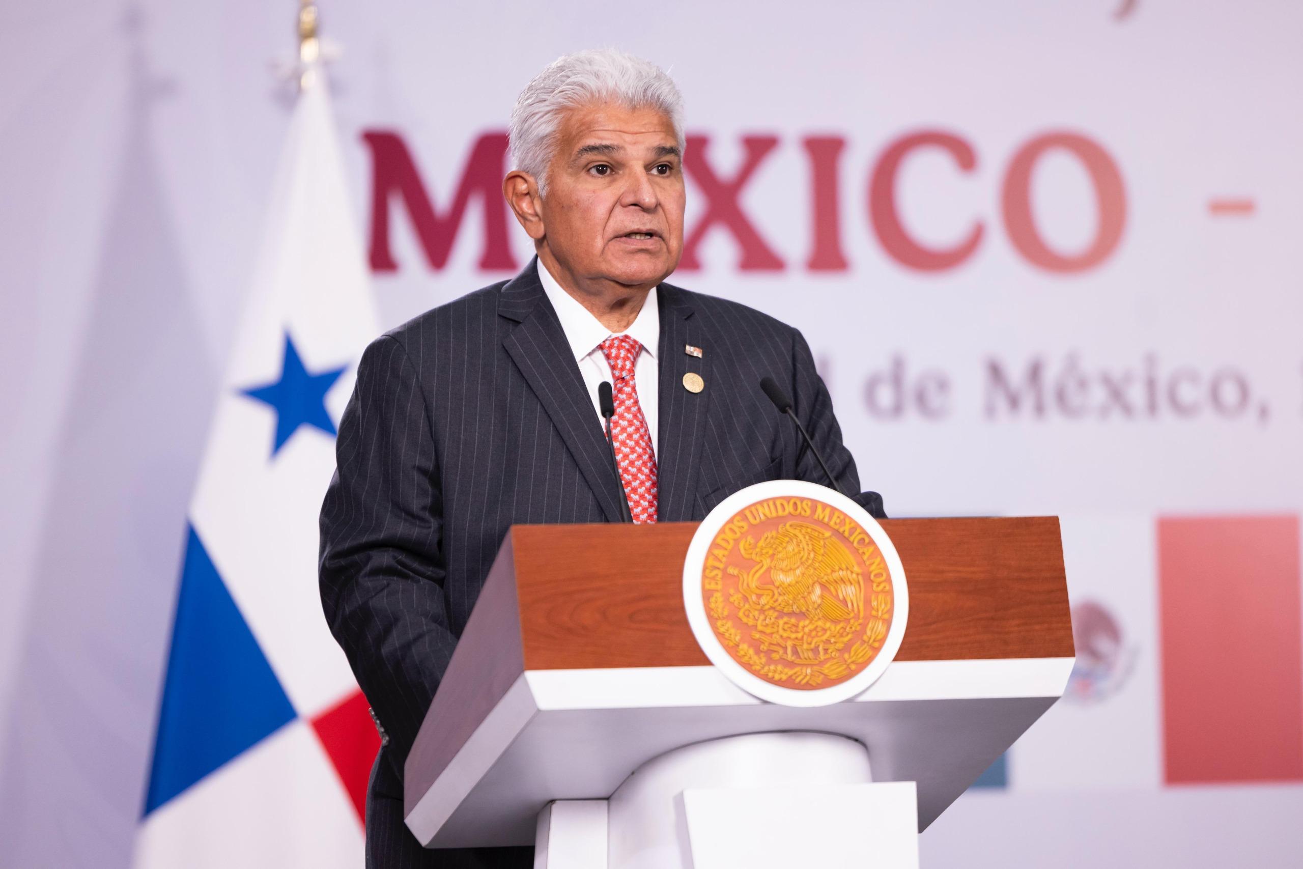 México y Panamá tienen encuentro bilateral en Palacio Nacional