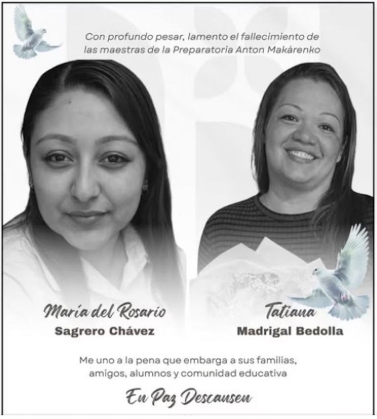 El adolescente aceptó su responsabilidad por el feminicidio de dos profesoras.