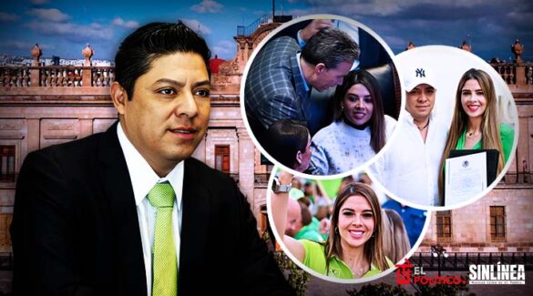 Ricardo Gallardo destapa a esposa para gubernatura de SLP
