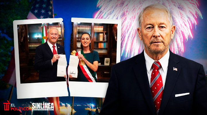 Ronald Johnson exalta doctrina America First; omite a México
