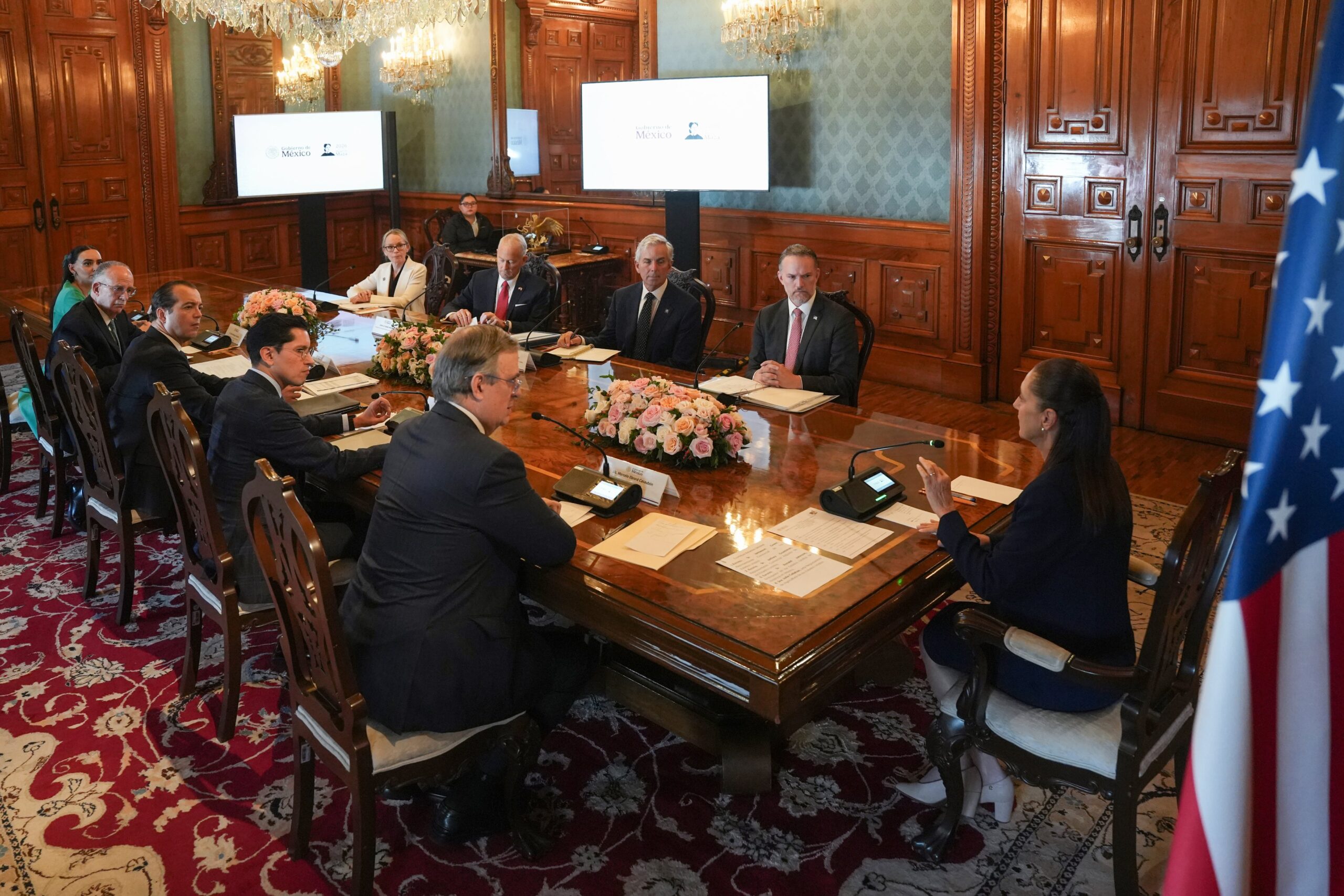 Sheinbaum recibe a Jamieson Greer para revisar el T-MEC