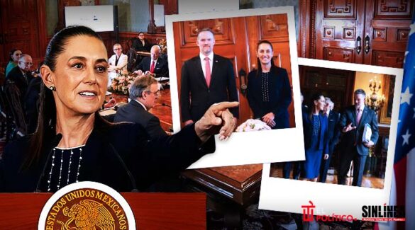 Sheinbaum recibe a Jamieson Greer para revisar el T-MEC