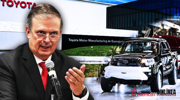 Toyota mantendrá producción y empleos en México; invertirá 500 mdd: SRE