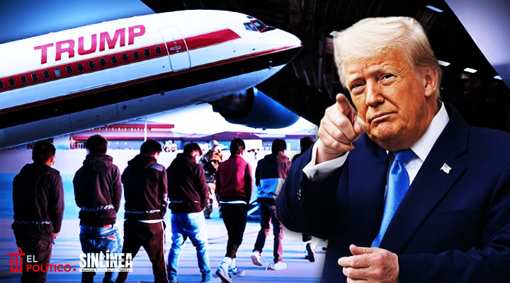 Trump alista aerolínea para deportar a migrantes de EU