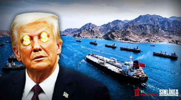 Trump hará negocio con el estrecho de Ormuz; cobraría cuota de 20% a barcos