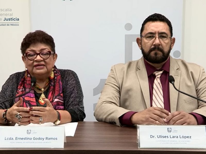 Ulises Lara y Ernestina Godoy