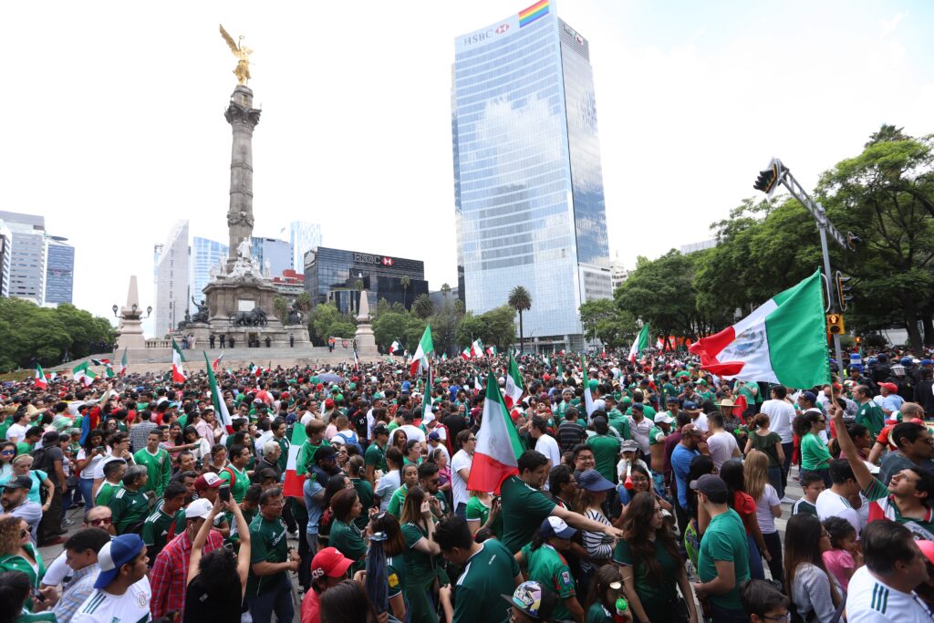 zona del Ángel de la Independencia